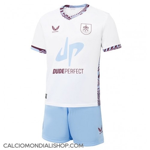 Maglie da calcio Burnley Terza Maglia Bambino 2024-25 Manica Corta (+ Pantaloni corti)